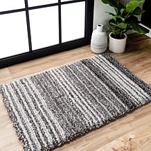 nuLOOM Drey Striped Shag 3' x 5' Area Rug