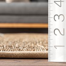 nuLOOM Elijah Farmhouse Seagrass Area Rug 2' 6" x 6' Beige