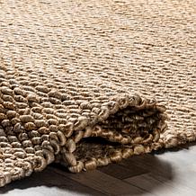 nuLOOM Hailey 4' x 6' Hand Woven Jute Area Rug