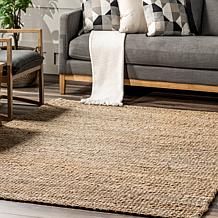 nuLOOM Hailey 5' x 8' Hand Woven Jute Area Rug
