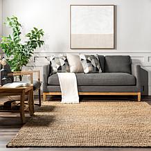 nuLOOM Hailey 6' x 9' Hand Woven Jute Area Rug