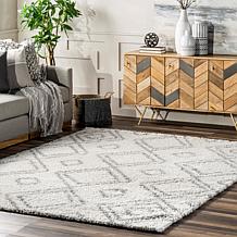 nuLOOM Iola Geometric Shag 5' 3" x 7' 6" Area Rug 