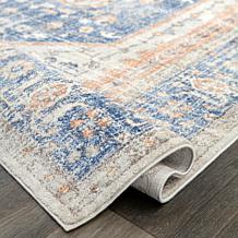 nuLOOM Jacquie Vintage Floral Area Rug - 3' x 5' Blue