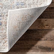 nuLOOM Jacquie Vintage Floral Area Rug - 5' x 7' 5" Silver