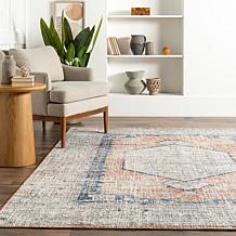 nuLOOM Jacquie Vintage Floral Area Rug - 8' x 10' Peach