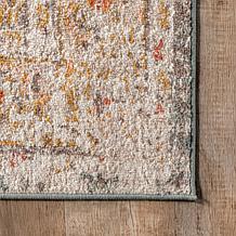 nuLOOM Justine Vintage Medallion 4' x 6' Area Rug 