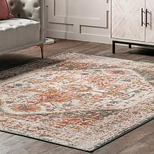 nuLOOM Justine Vintage Medallion 7' 10" x 10' Area Rug
