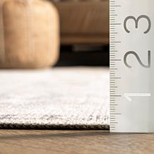 nuLOOM Krystin Distressed Machine Washable 6' x 9' Area Rug