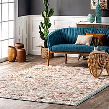 nuLOOM Lenore Vintage Floral 4' x 6' Area Rug