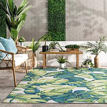 nuLOOM Lisa Floral Indoor/Outdoor 4' x 6' Area Rug