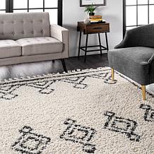 nuLOOM Mackie Moroccan Tasseled Shag 4' x 6' Area Rug