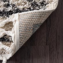 nuLOOM Mackie Moroccan Tasseled Shag 5' 3" x 7' 7" Area Rug 