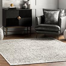 nuLOOM Minta Vintage Transitional Area Rug - 5' x 7' 5" Grey
