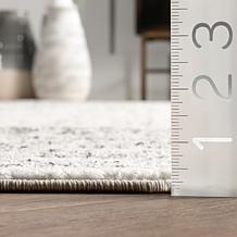 nuLOOM Minta Vintage Transitional Area Rug - 6' 7" x 9' Grey