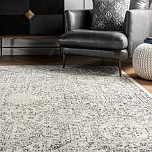 nuLOOM Minta Vintage Transitional Area Rug - 8' x 10' Grey