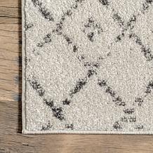 nuLOOM Moroccan Blythe Area Rug - 2' 8" x 8' Gray