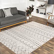 nuLOOM Moroccan Blythe Area Rug - 2' 8" x 8' Gray