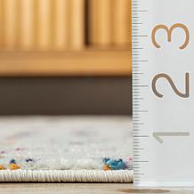 nuLOOM Moroccan Blythe Area Rug - 4' x 6' Light Multi