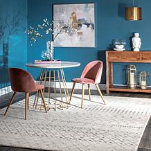 nuLOOM Moroccan Blythe Area Rug - 6' 7" x 9' Gray