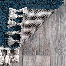 nuLOOM Neva 4' x 6' Modern Tasseled Shag Area Rug