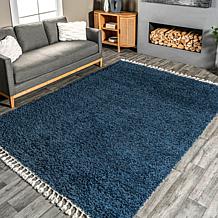 nuLOOM Neva 5' 3" x 7' 7" Modern Tasseled Shag Area Rug