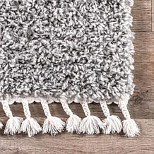 nuLOOM Neva Modern Tasseled Shag 4' x 6' Area Rug