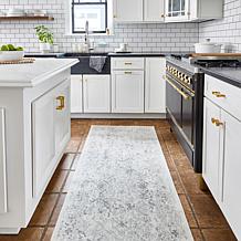 nuLOOM Odell Faded Vintage Area Rug - 2' 8" x 8' Ivory