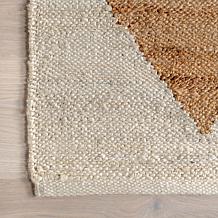 nuLOOM Pandora 3' x 5' Diamond Jute Area Rug