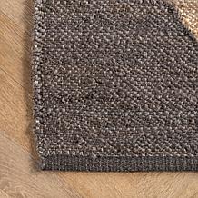nuLOOM Pandora 4' x 6' Diamond Jute Area Rug 