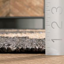 nuLOOM Pandora 6' x 9' Diamond Jute Area Rug 