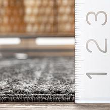 nuLOOM Thigpen Contemporary Area Rug - 2' 5" x 9' 5" Dark Gray