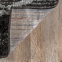 nuLOOM Thigpen Contemporary Area Rug - 2' 5" x 9' 5" Dark Gray