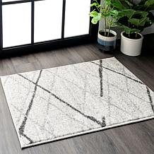 nuLOOM Thigpen Contemporary Area Rug - 3' x 5' Gray