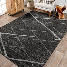 nuLOOM Thigpen Contemporary Area Rug - 4' x 6' Dark Gray