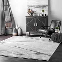 nuLOOM Thigpen Contemporary Area Rug - 7' 6" x 9' 6" Gray