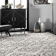 nuLOOM Vasiliki Moroccan Shag Tasseled 7' 10" x 10' Area Rug