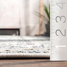 nuLOOM Verona Vintage Persian Area Rug - 8' x 10' Grey