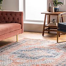 nuLOOM Westlyn Faded Medallion Area Rug