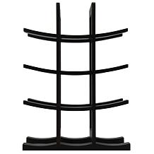 Oceanstar 12 Bottle Dark Espresso Bamboo Wine Rack