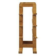 Oceanstar 12 Bottle Natural Bamboo Wine Rack