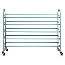 Oceanstar 5 Tier Metal Shoe Rack Turquoise