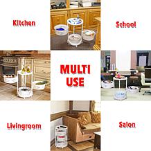 Octopus 360 3 Tier Rolling Organizer Cart