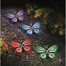 Odash Solar Butterfly Lights - Set of 4