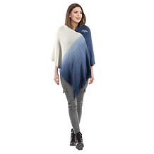 Officially Licensed Littlearth NFL One Size Dip Dye Poncho - Broncos