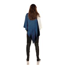 Officially Licensed Littlearth NFL One Size Dip Dye Poncho - Patriots