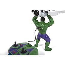 Officially Licensed Marvel Avengers Hulk Flying Figure Helicopter