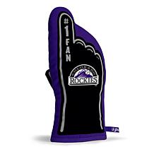 Officially Licensed MLB #1 Oven Mitt - Colorado Rockies