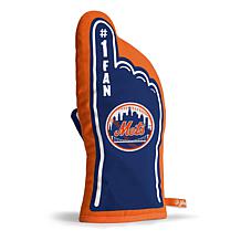 Officially Licensed MLB #1 Oven Mitt - New York Mets