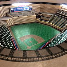 Officially Licensed MLB 25-Layer StadiumViews End Table - Cleveland