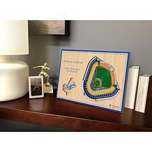 Officially-Licensed MLB 3-D StadiumViews Display - Los Angeles Dodgers